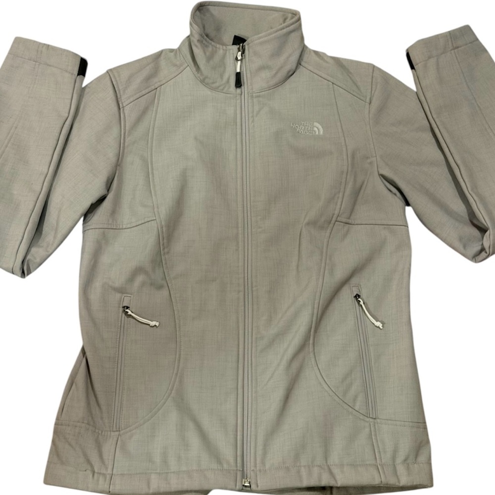 The North Face Light Gray Fleece Jacket